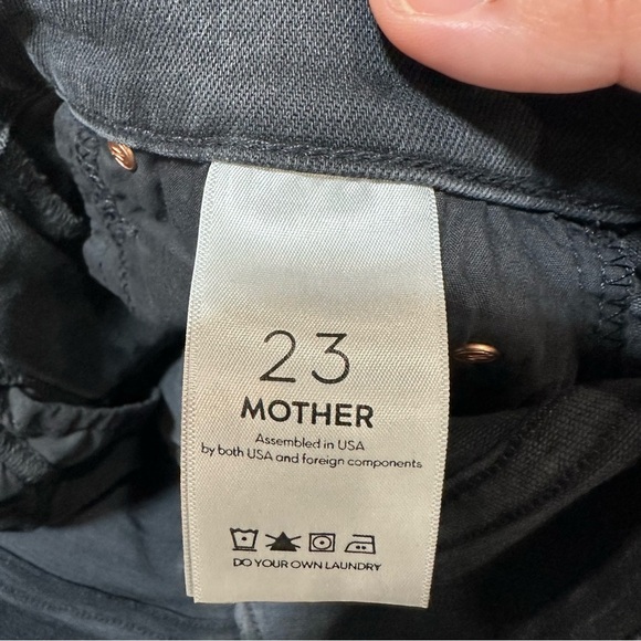 MOTHER The Rascal Ankle Snippet Dear Mr. Black 23 - Picture 9 of 11